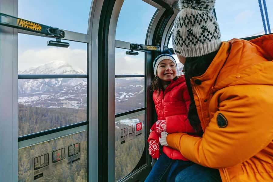 Banff: Banff Town, Gondola, and Johnston Canyon Day Tour - Sulphur Mountain Gondola: the best “I can see everything” stop