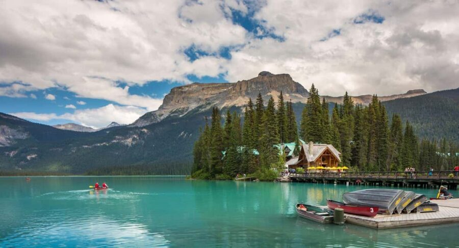 Banff/Canmore: Emerald Lake & Takakkaw Falls - Emerald Lake: where your “stop” becomes time to breathe