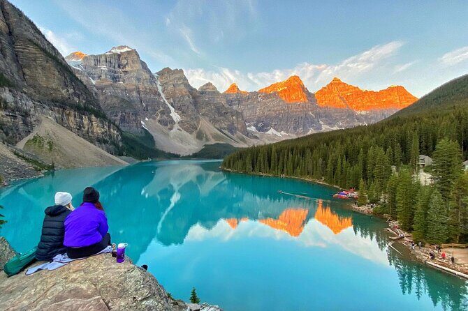 Banff/Canmore: Moraine Lake and Lake Louise Shuttle-90m each lake - Moraine Lake and Lake Louise without the driving headache