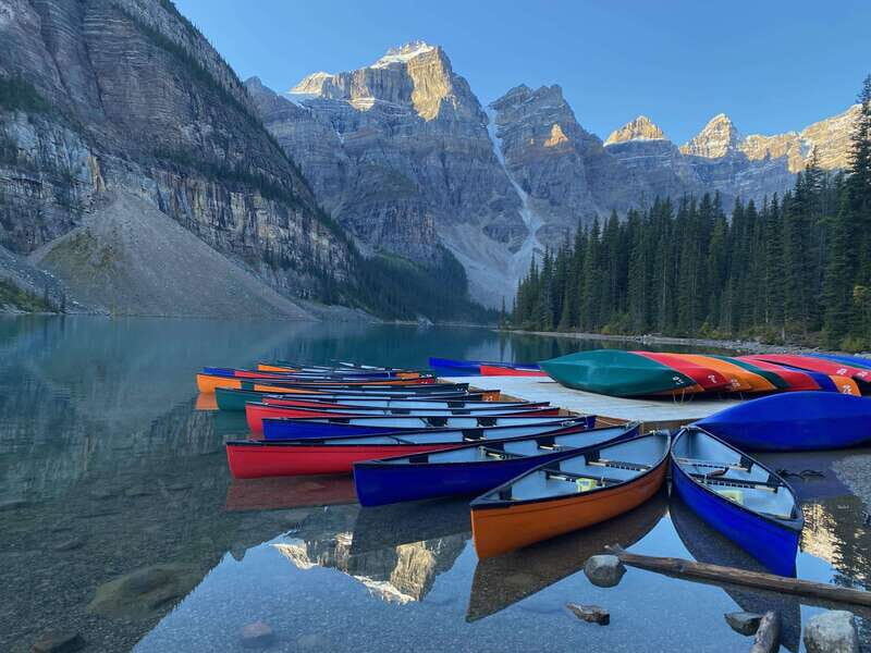 Banff/Canmore: Sunrise at Moraine Lake w/ Lake Louise Option - Why sunrise at Moraine Lake feels worth the alarm clock