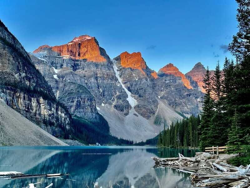 Banff/Canmore: Sunrise at Moraine Lake w/ Lake Louise Option - Price and value: is $91 a fair trade for a morning like this?
