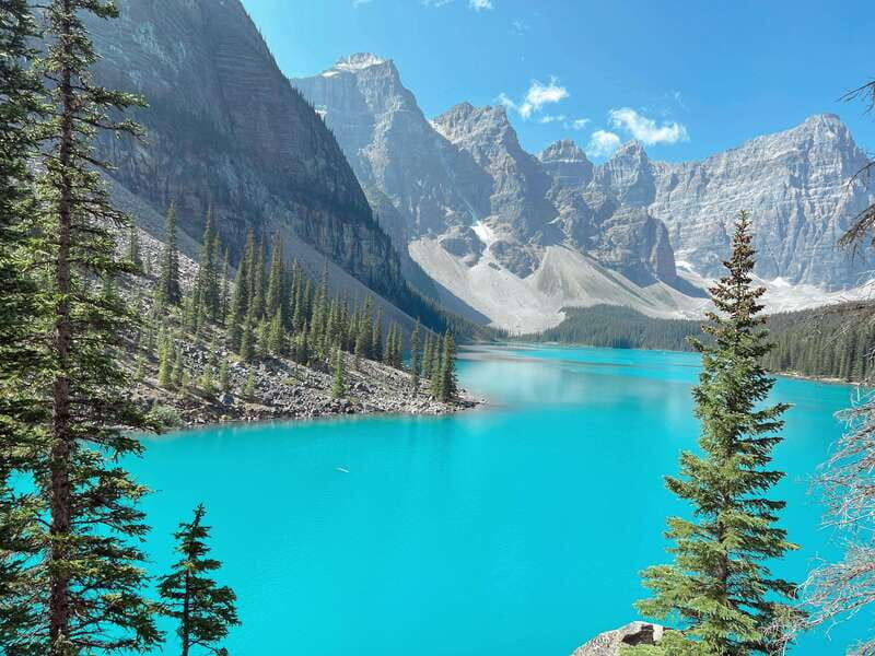 Banff : Day Tour : Lake Louise, Moraine Lake and Peyto Lake - Peyto Lake on Highway 93: The Wolf-Head View in One Glance
