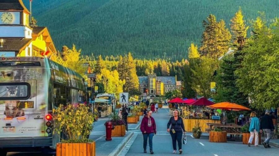 Banff. Moraine, Lake Louise ,Emerald & Johnston Canyon tour - Vermilion Lakes and Wildlife Photo Stops: Small Moments That Add Up