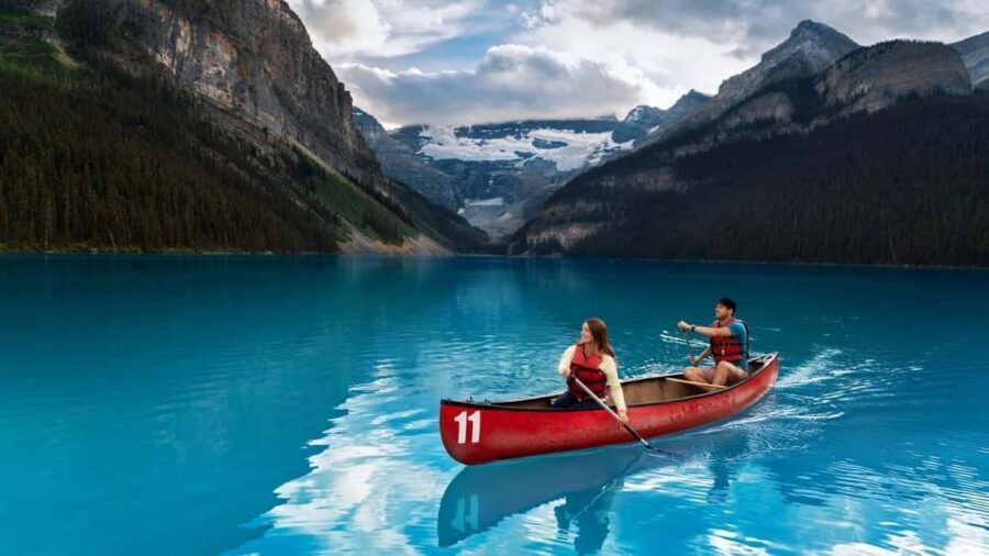 Banff. Moraine, Lake Louise ,Emerald & Johnston Canyon tour - Pickup Times: Calgary, Canmore, or Banff (and How That Shapes Your Day)