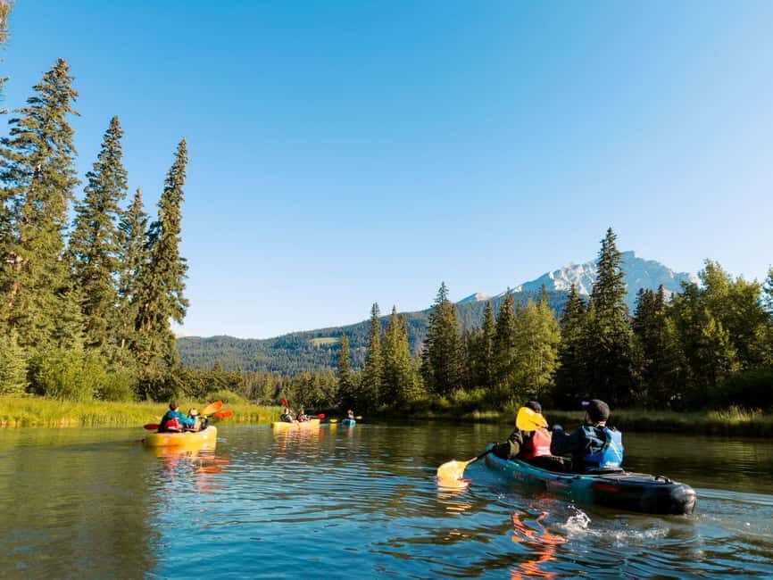 Banff National Park: Kayaking Trip - First stop at Banff Canoe Club: gear up and hit the water early