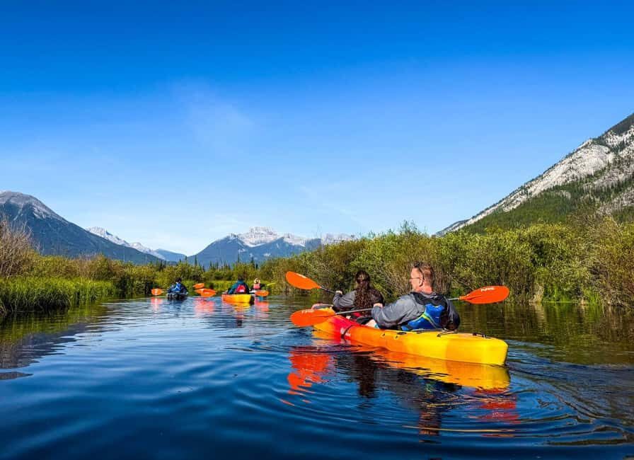 Banff National Park: Kayaking Trip - Weather reality in Banff: layers, light rain, and no washrooms