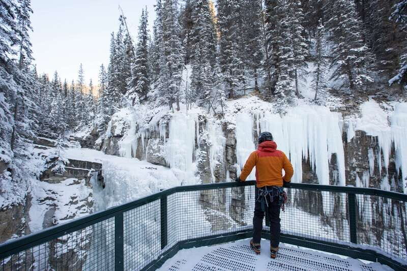 Banff: Premium Johnston Canyon Frozen Falls Guided Adventure - Lower Falls and the Blue-Ice Viewpoint Circuit