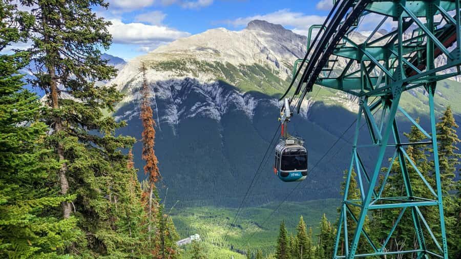 Banff Town: Gondola, Lake Louise, Moraine, Cave and Basin - Banff, one day: what makes this itinerary work