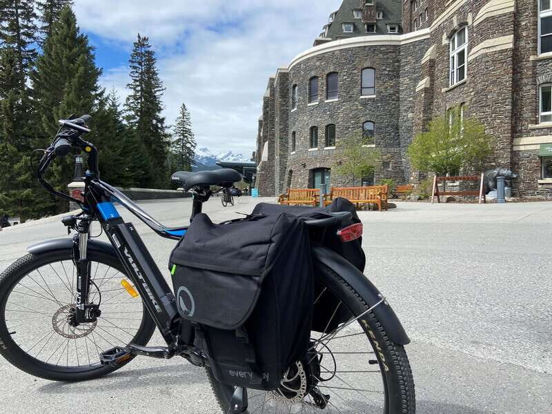 Banff Townsite: E-Bike Explorer - White Mountain Adventures check-in and your safety briefing
