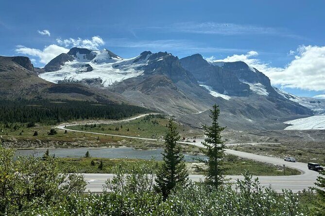 Banff:Columbia Icefield Adventures, Skywalk and Iconic Lakes Tour - Crowfoot Glacier and Bow Lake: quick glacier geology, then big reflections