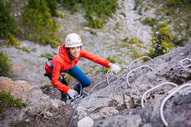 Half-Day Guided Via Ferrata Climbing Tour in Banff - Norquay Via Ferrata: A High-View Climb That Still Feels Beginner-Friendly