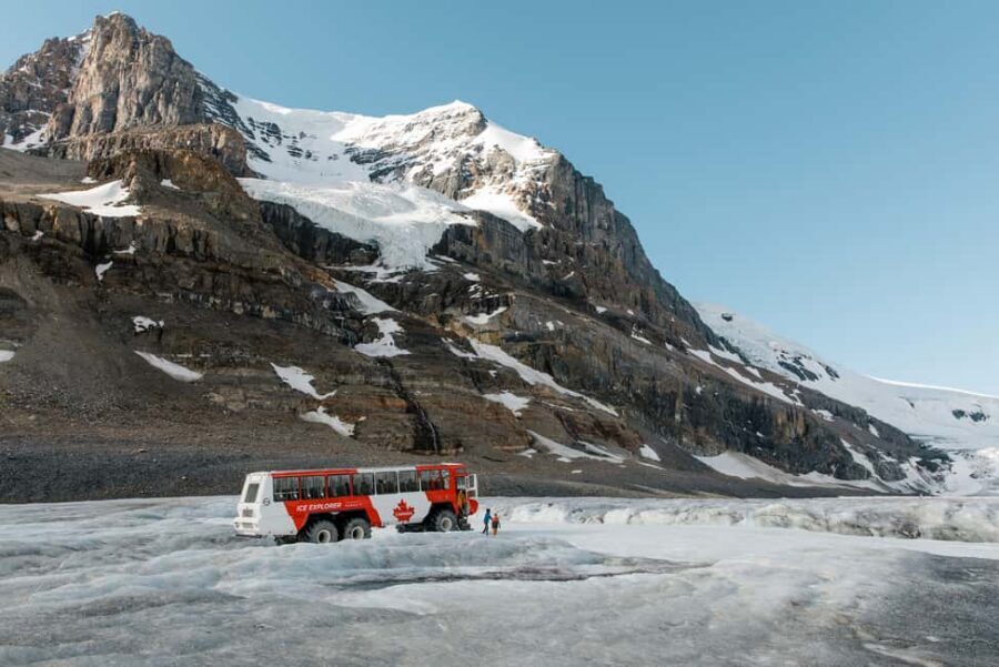 Icefield: Bow Lake, Columbia Icefield, Peyto Lake Day Tour - Columbia Icefield and the optional Athabasca Glacier walk
