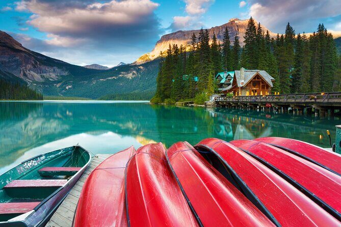 Lake Louise Moraine Lake Johnston Canyon 1.5h Half Day Tour - Key highlights worth knowing before you go