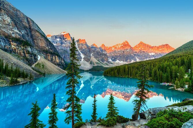Moraine Lake Sunrise 3-Hour Tour from Canmore/Banff - Moraine Lake at first light: coffee, headlamps, and the Rockpile moment
