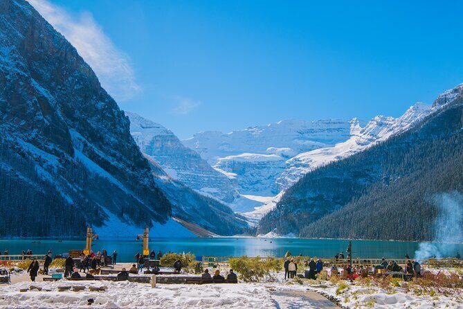 Shuttle Service between Canmore, Banff, Moraine Lake, Lake Louise - Morning and later departures: how the timing windows work